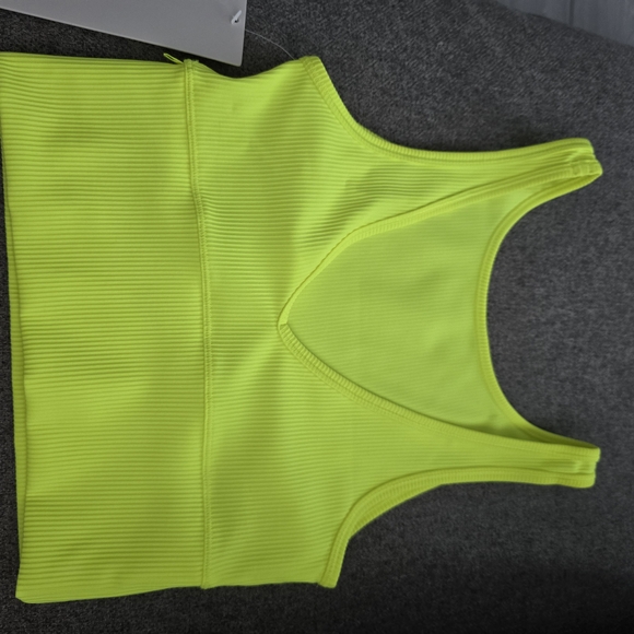 lululemon athletica Neon Yellow Tank Top - Picture 2 of 3